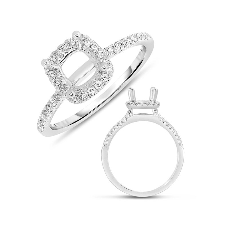 White Gold Engagement Ring