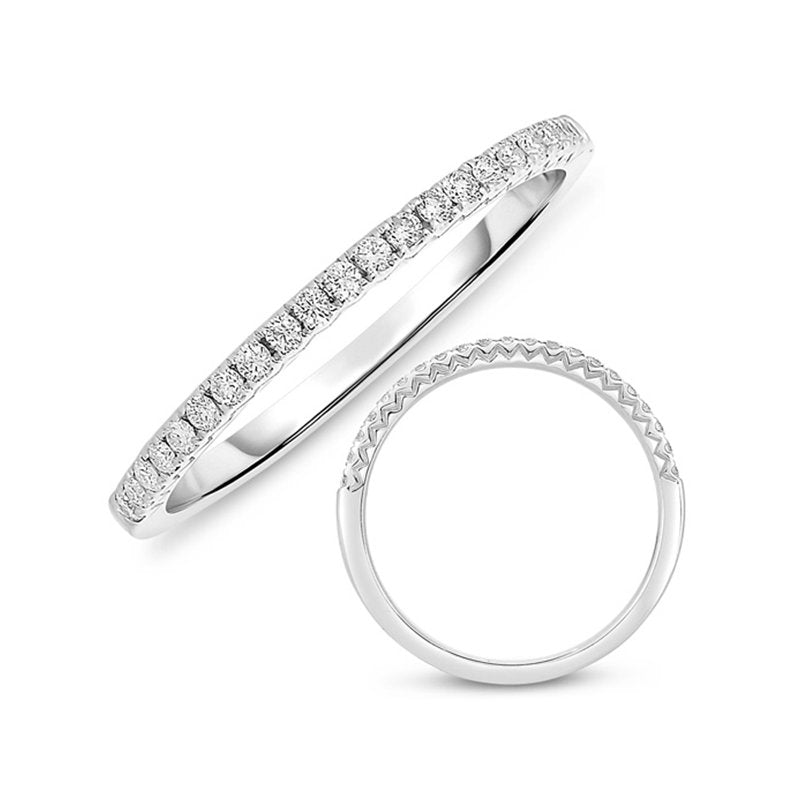 White Gold Wedding Band