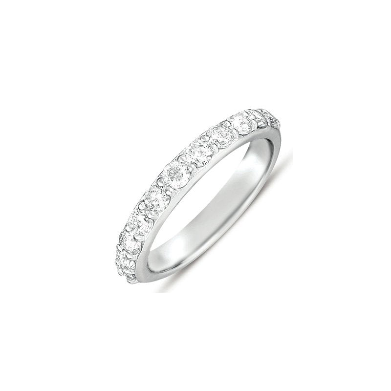 White Gold Matching Band