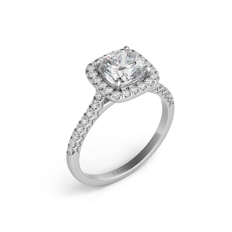 White Gold Engagement Ring