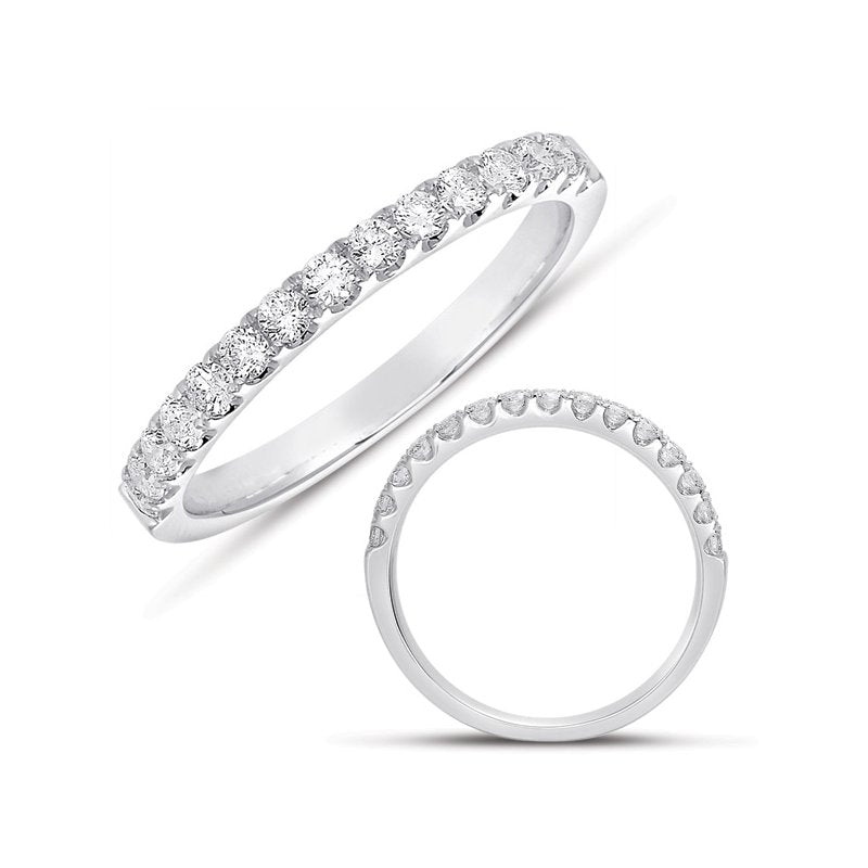 White Gold Matching Band