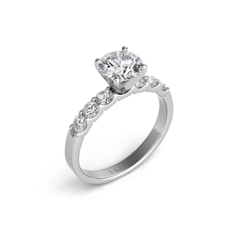 White Gold Engagement Ring