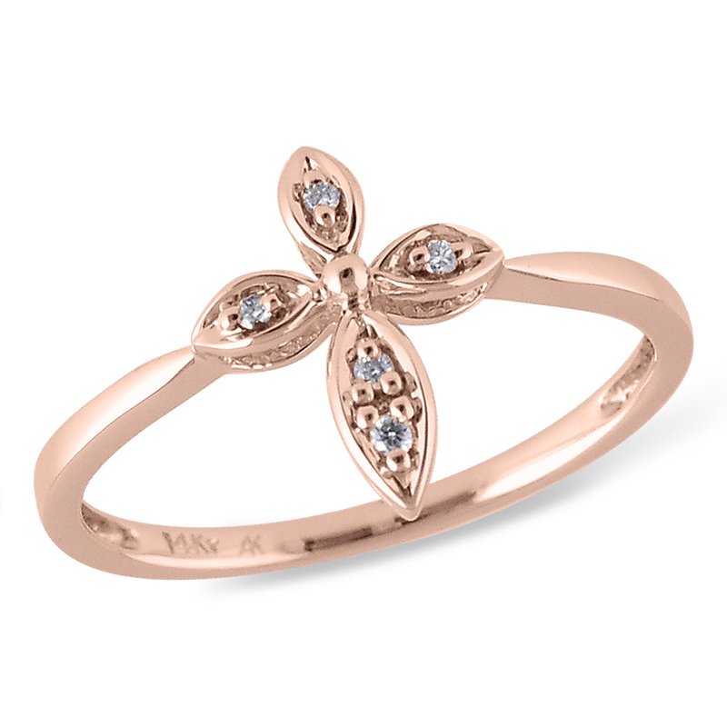 14KT Gold Ladies Diamond Ring