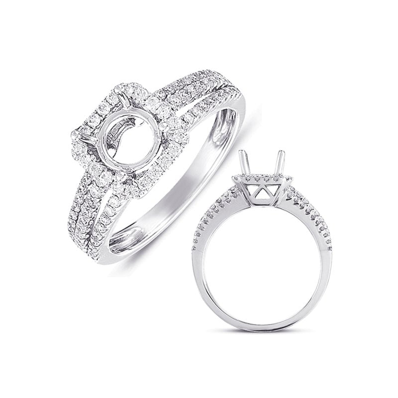 White Gold Engagement Ring