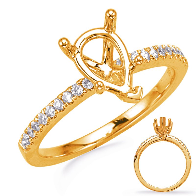 Yellow Gold Engagement Ring