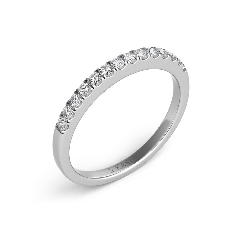 White Gold Matching Band