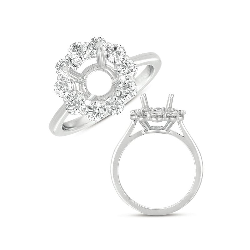 White Gold Engagement Ring