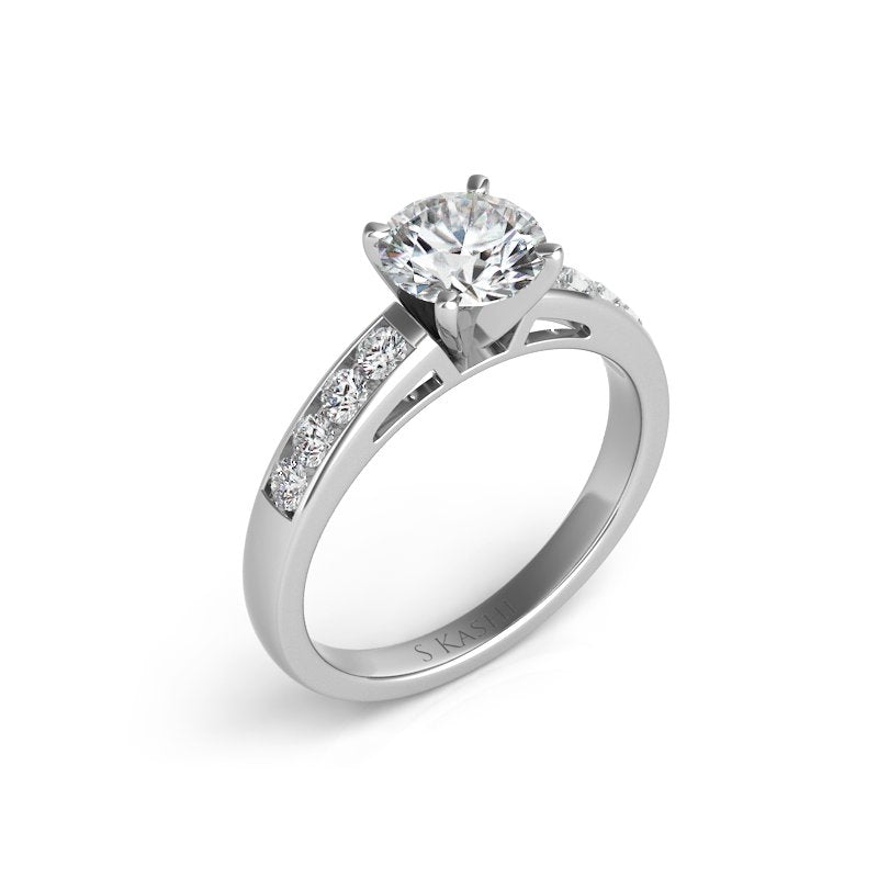 White Gold Engagement Ring