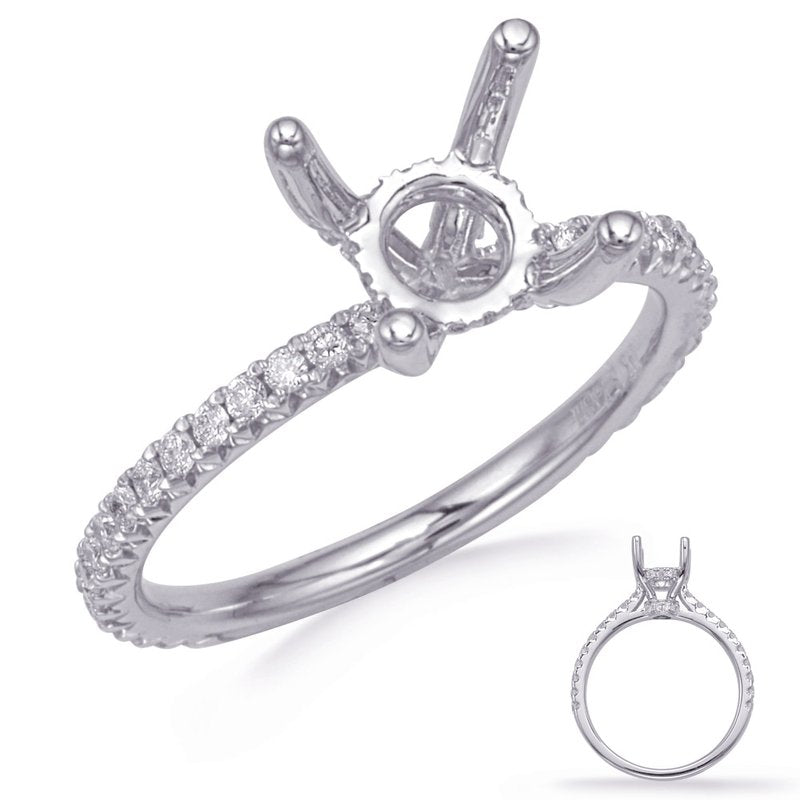 White Gold Engagement Ring