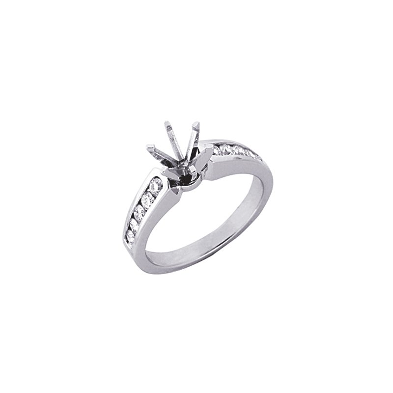 White Gold Engagement Ring