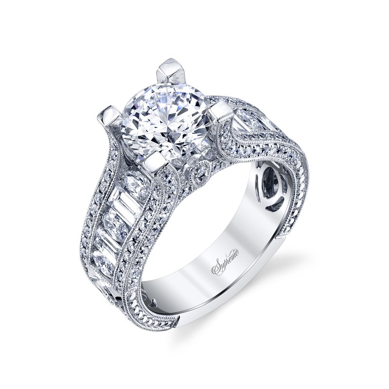 18K White Gold Supreme Engagement Ring