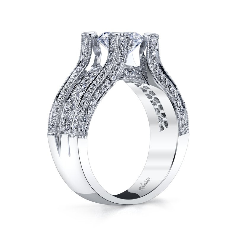 18K White Gold Supreme Engagement Ring