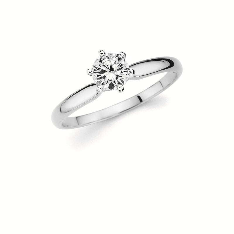 14K Yellow & White Gold Ostbye Engagement Ring
