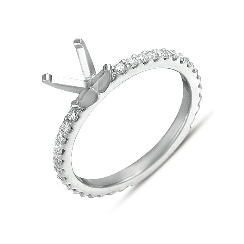 White Gold Engagement Ring