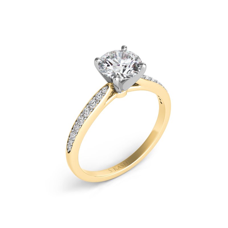 Yellow Gold Engagement Ring