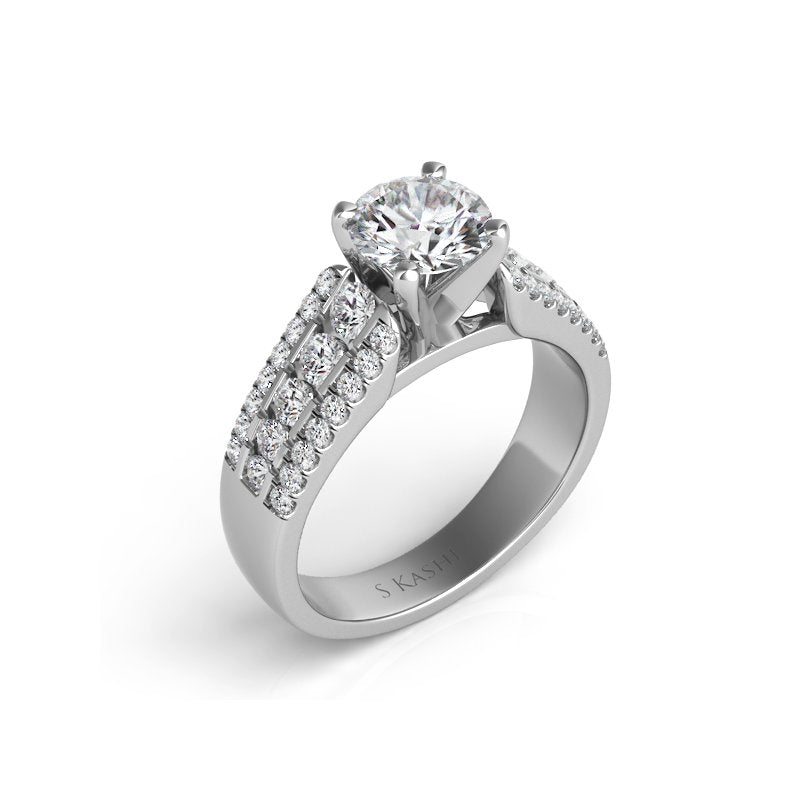 White Gold Engagement Ring