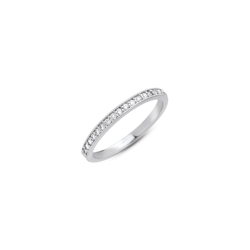 White Gold Diamond Band
