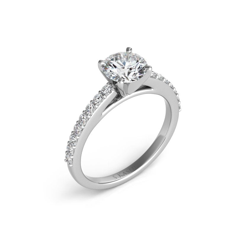 White Gold Engagement Ring