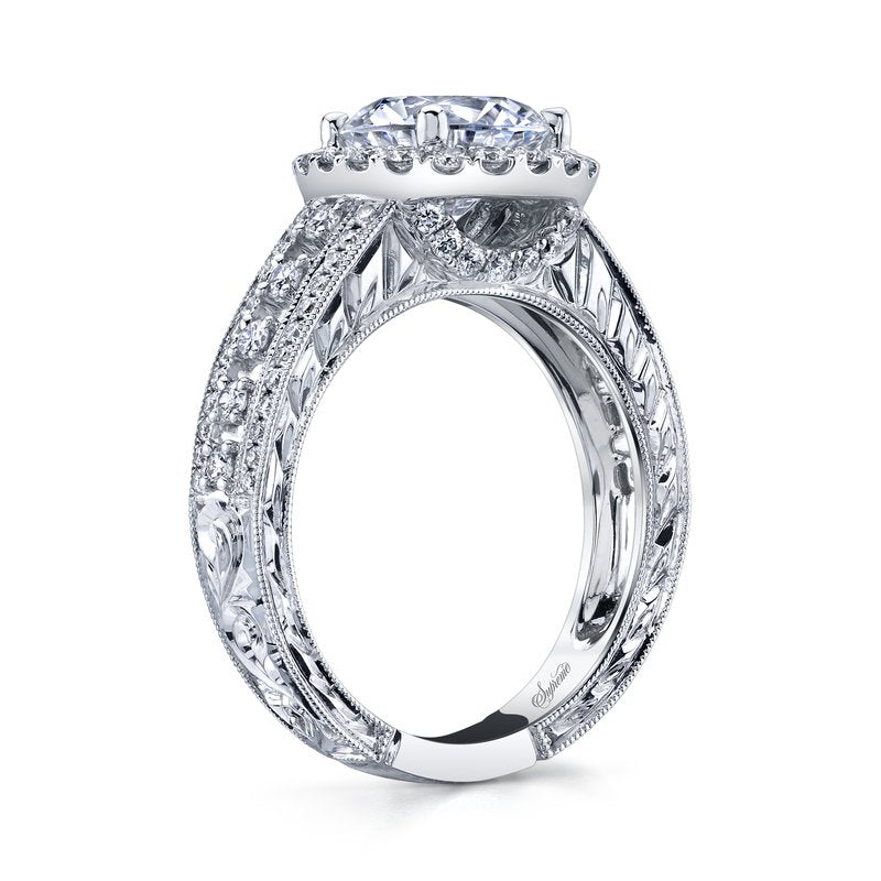 18K White Gold Supreme Engagement Ring