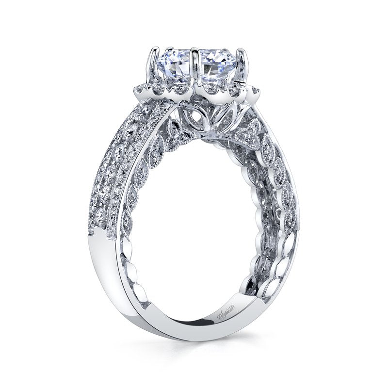 18K White Gold Supreme Engagement Ring