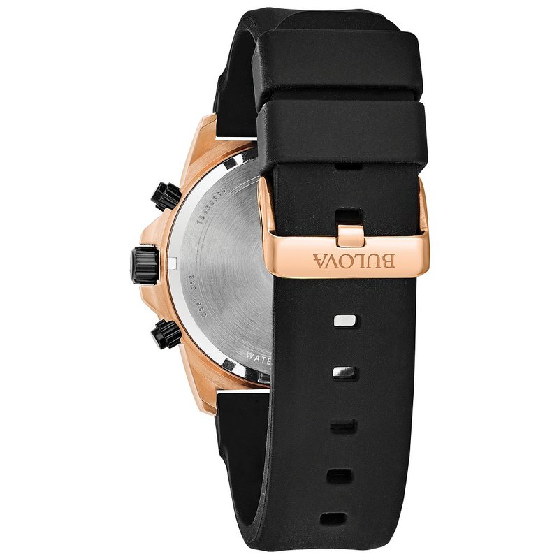 Bulova Stainless Steel Performance Mens Watch
