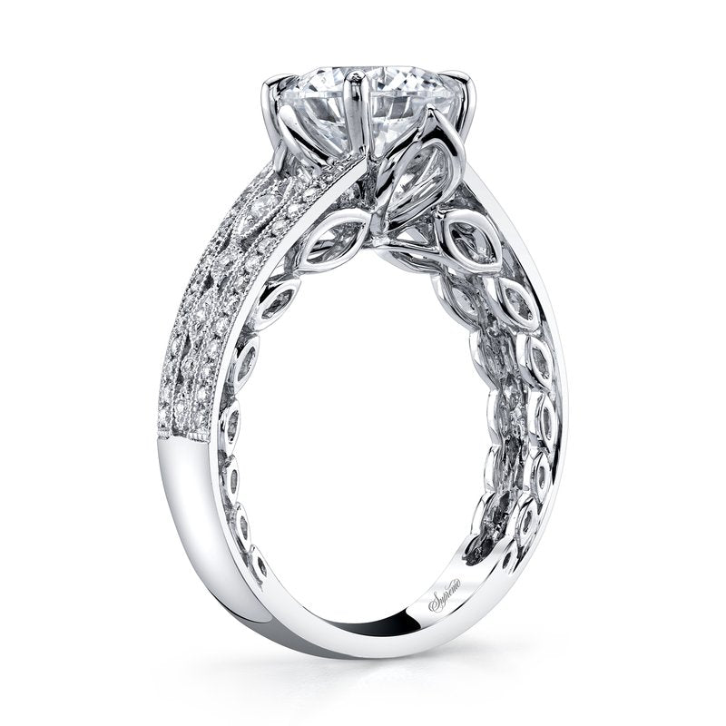 18K White Gold Supreme Engagement Ring