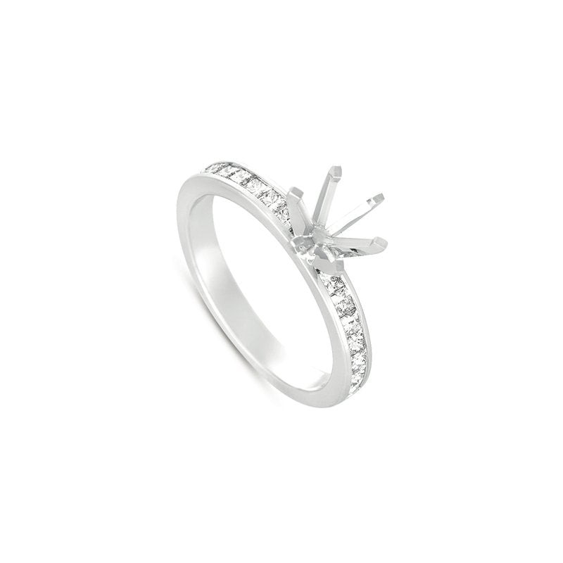 White Gold Engagement Ring