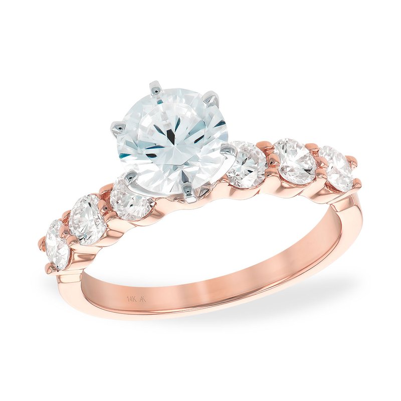 14KT Gold Semi-Mount Engagement Ring