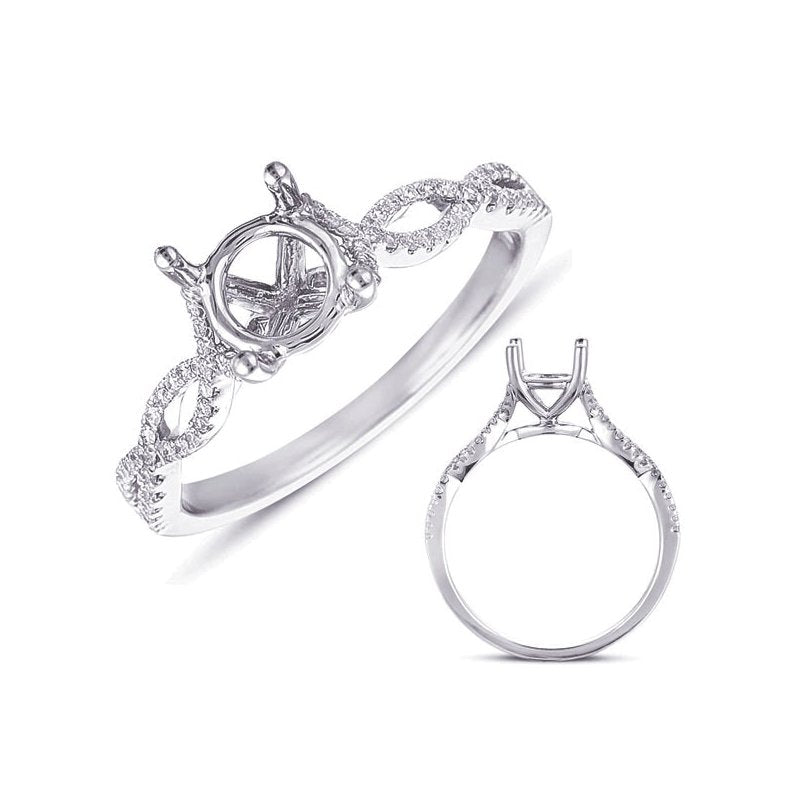 White Gold Engagement Ring