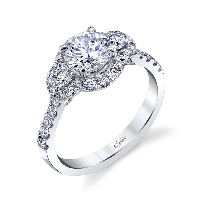 18K White Gold Supreme Engagement Ring