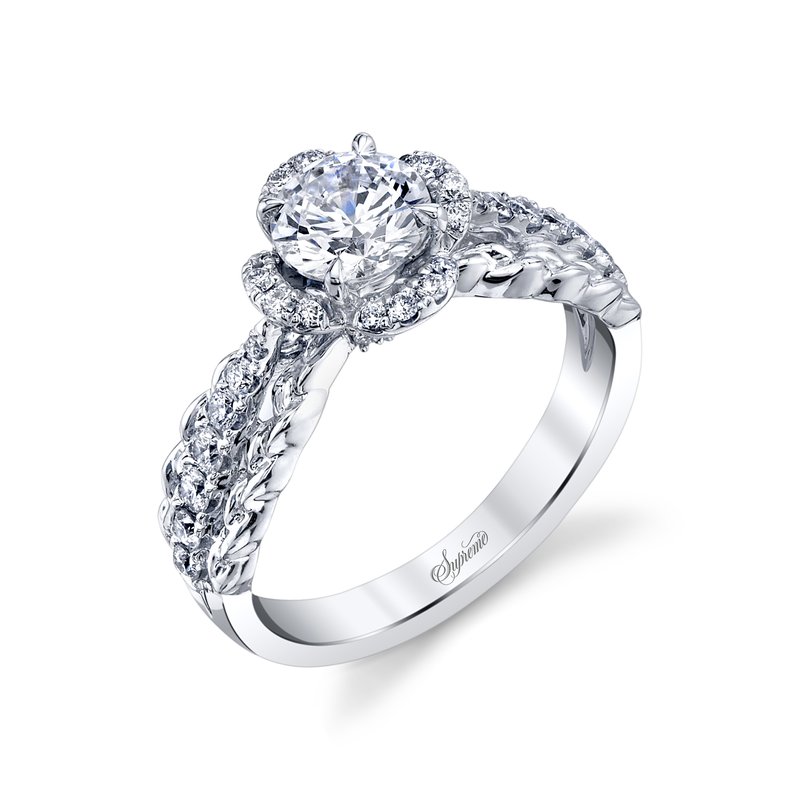 18K White Gold Supreme Engagement Ring