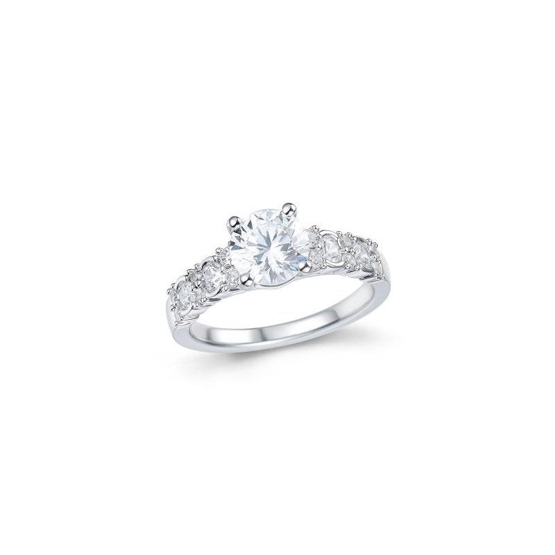 14K White Gold Ostbye Bridal Set