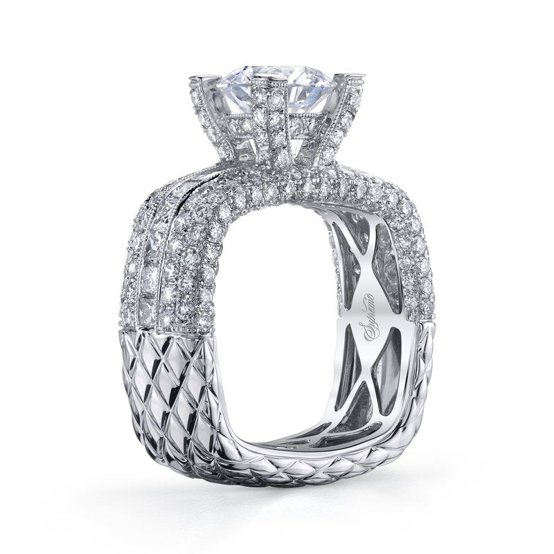 18K White Gold Supreme Engagement Ring