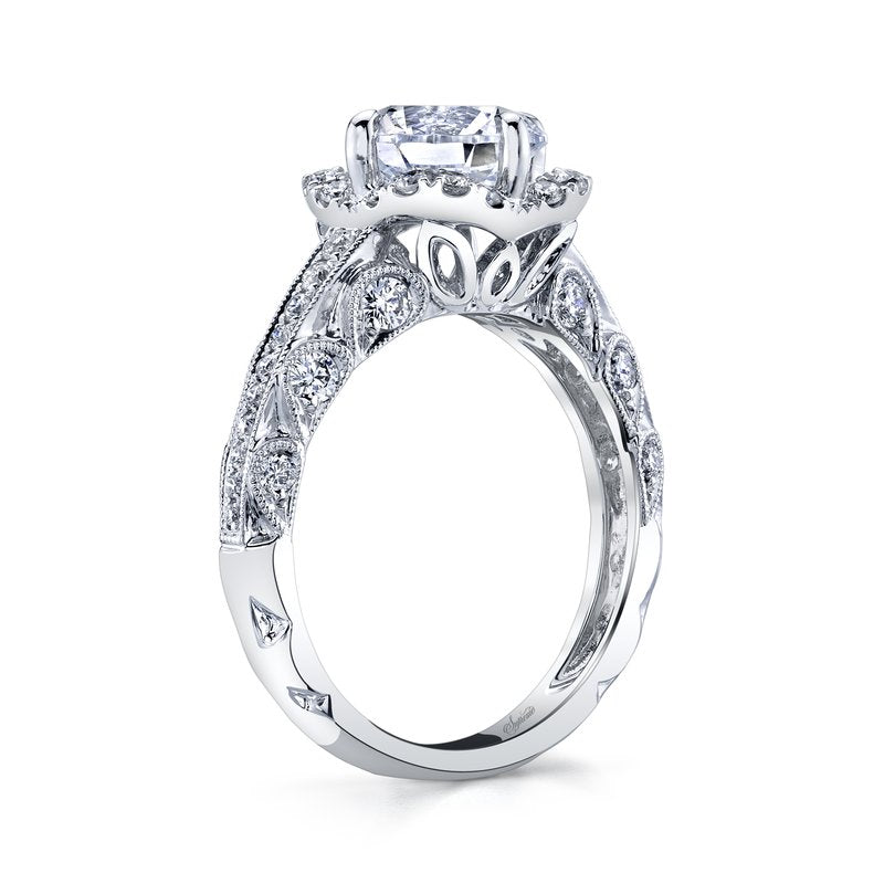 18K White Gold Supreme Engagement Ring