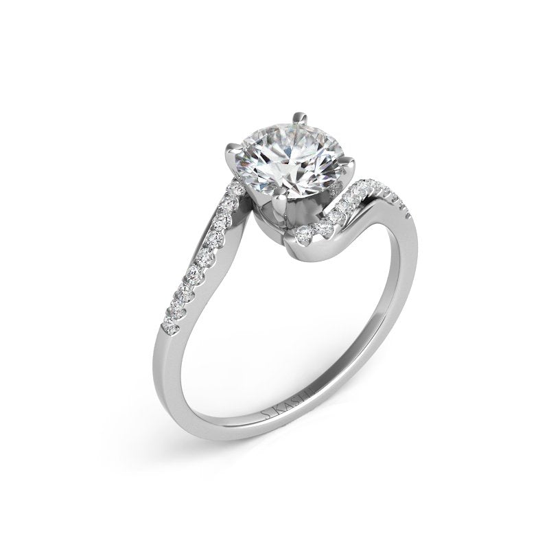 White Gold Engagement Ring