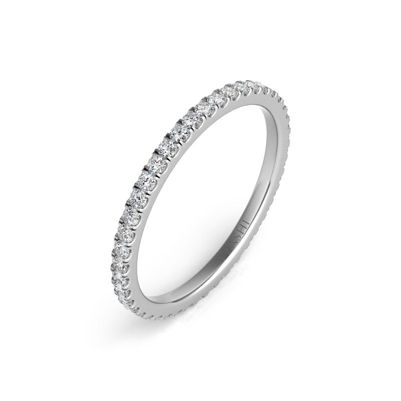 White Gold Eternity Band
