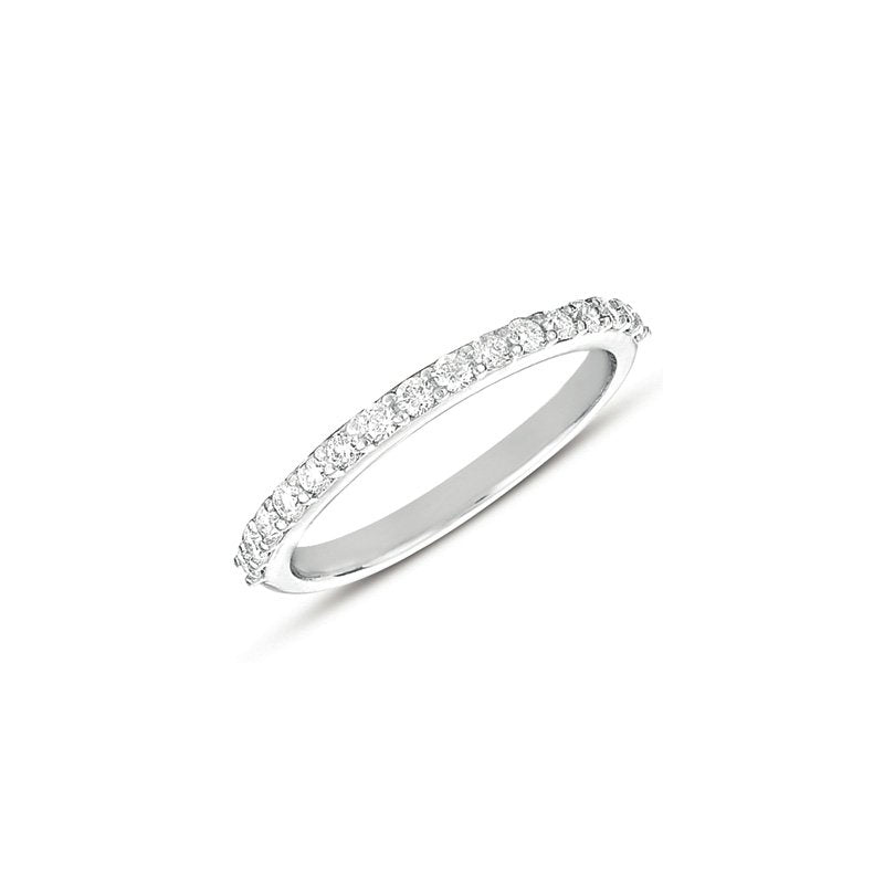 White Gold Matching Band