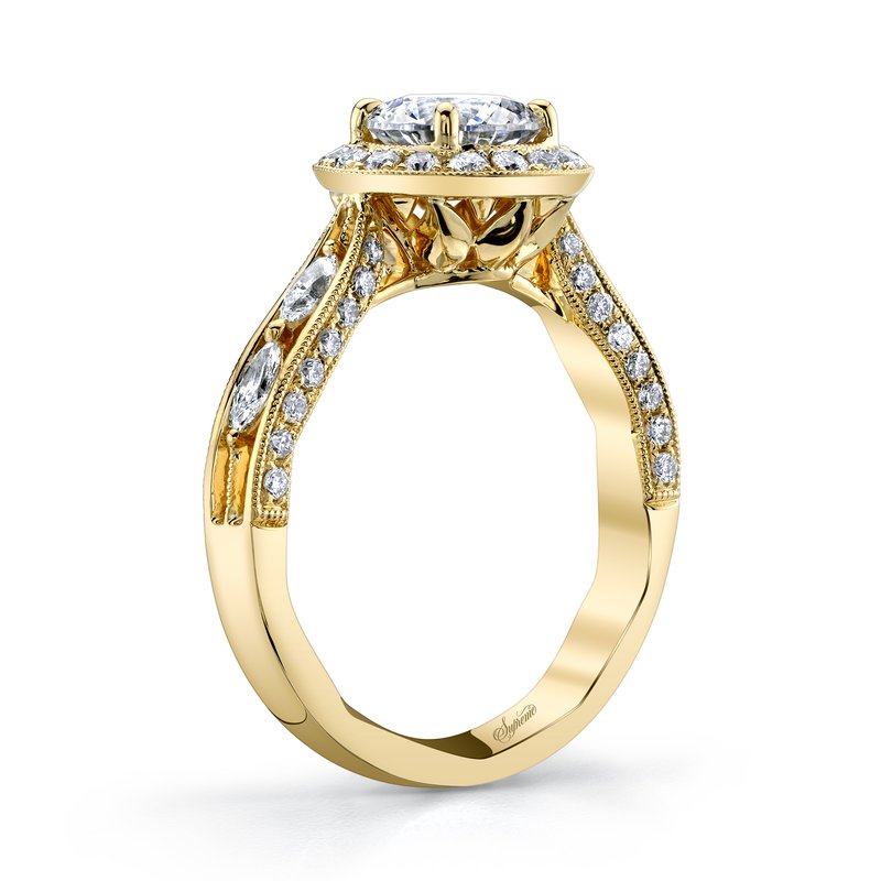 18K Yellow Gold Supreme Engagement Ring