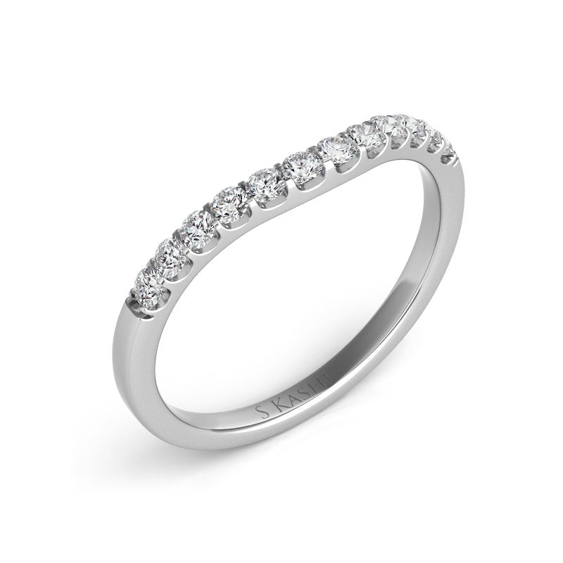 White Gold Matching Band
