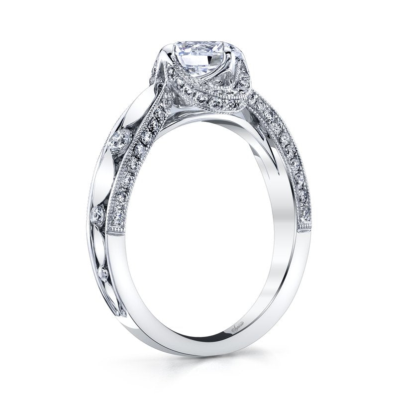 18K White Gold Supreme Engagement Ring