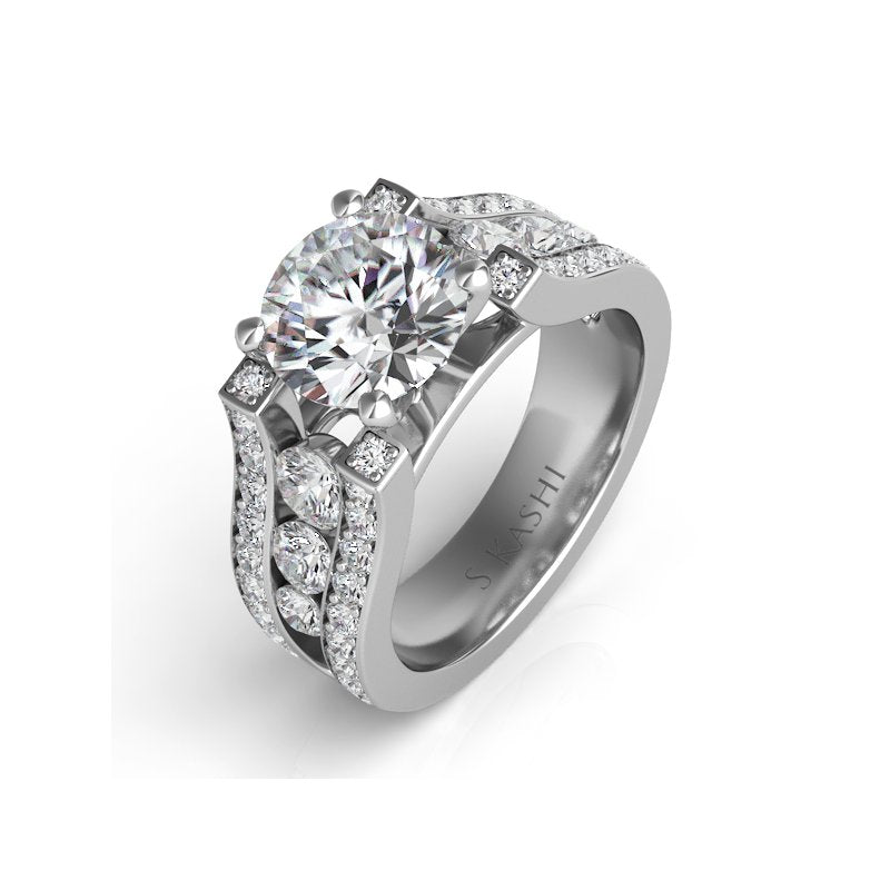 White Gold Engagement Ring