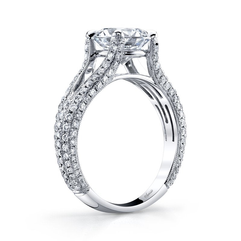 18K White Gold Supreme Engagement Ring