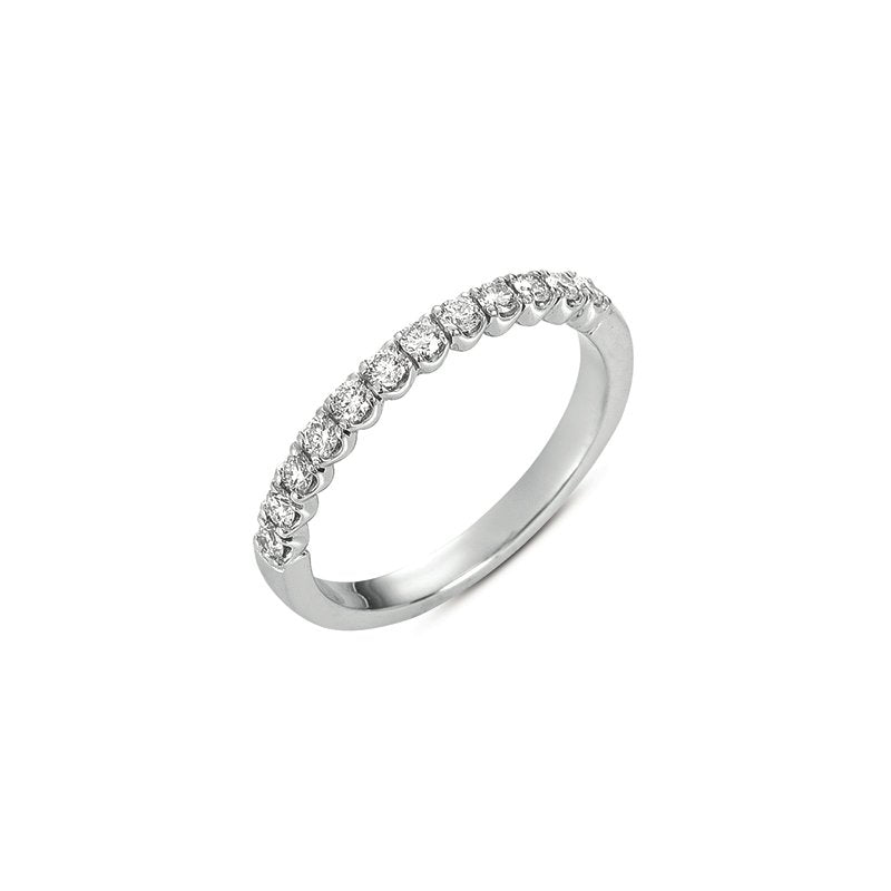 White Gold Matching Band