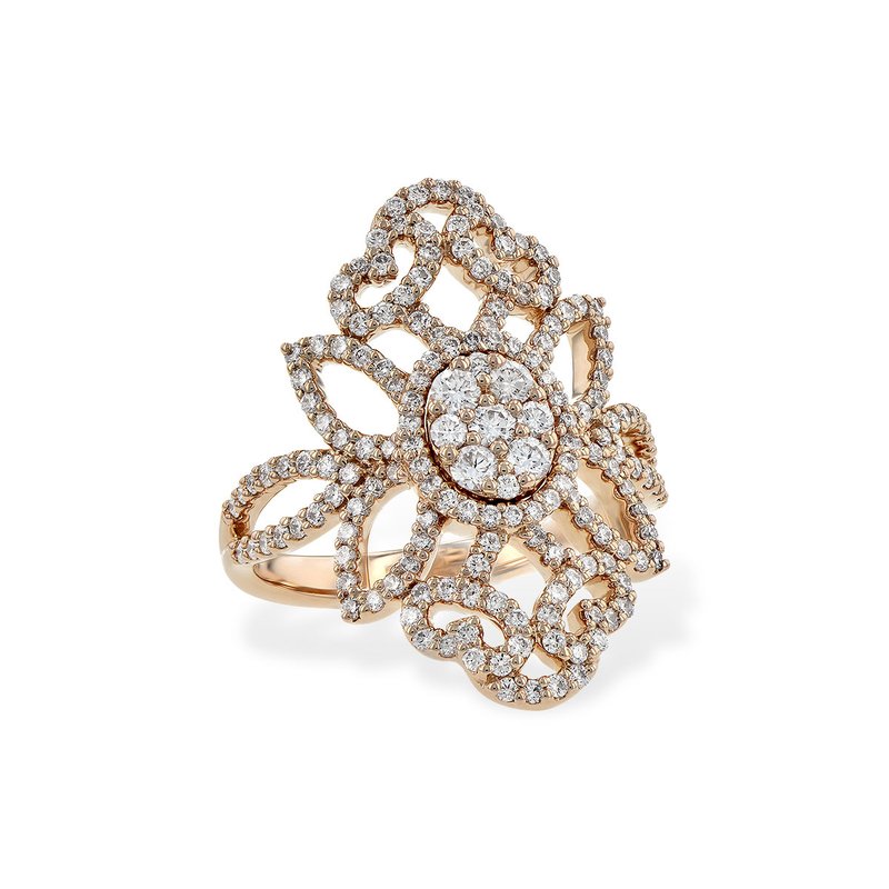 14KT Gold Ladies Diamond Ring