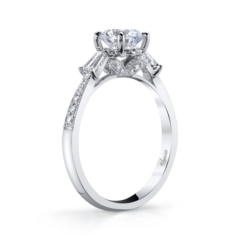 18K White Gold Supreme Engagement Ring