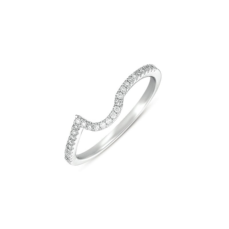 White Gold Matching Band