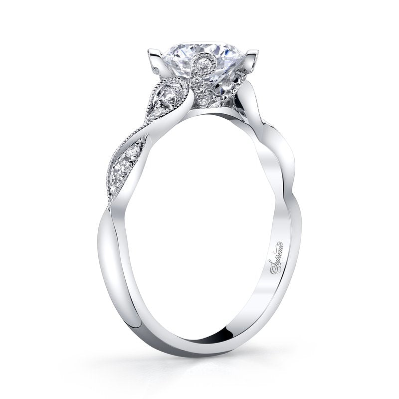 18K White Gold Supreme Engagement Ring
