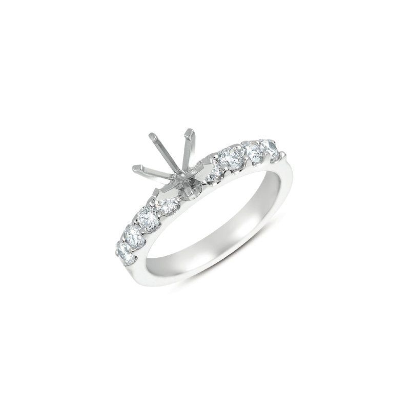 White Gold Engagement Ring