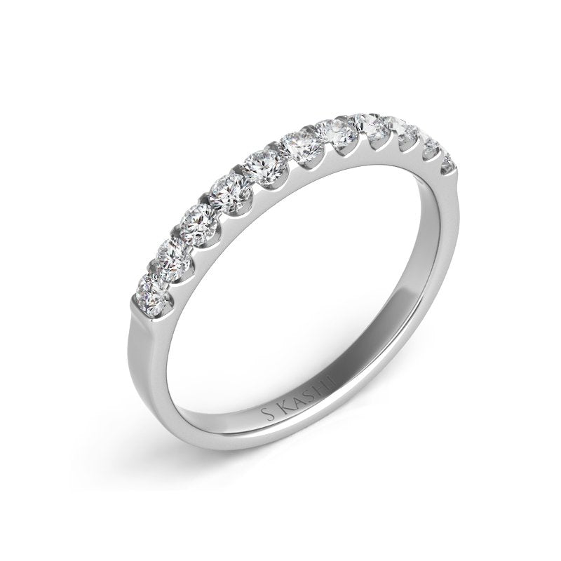 White Gold Matching Band