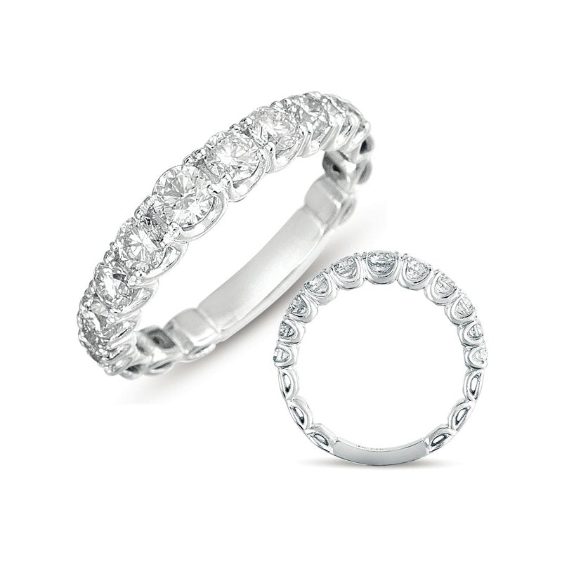 White Gold Matching Band